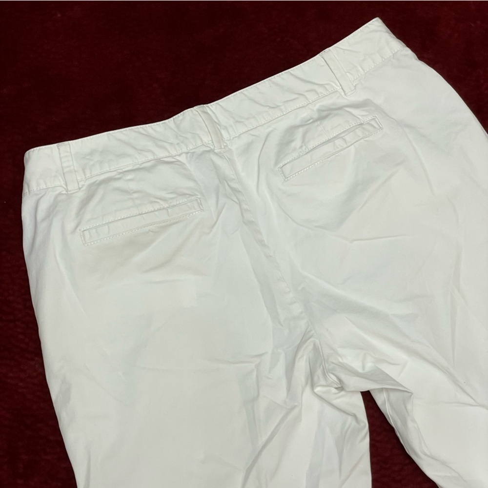 Ann Taylor White Wide Leg Pants - Picture 4 of 14